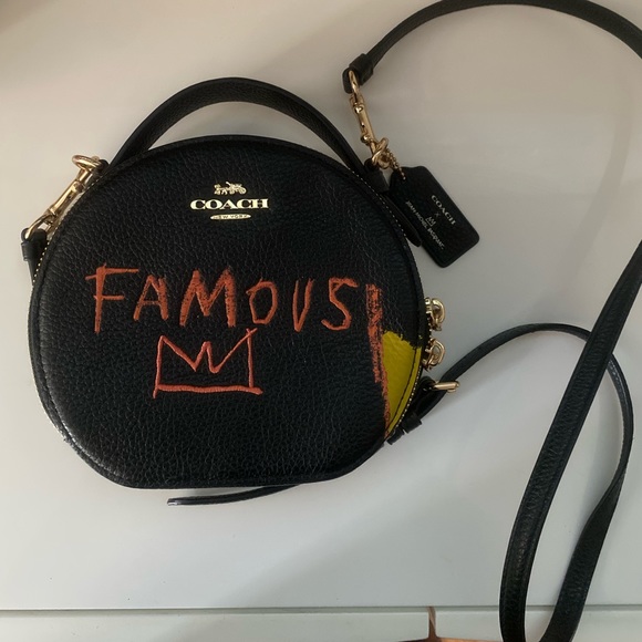 Coach limited edition Basquait canteen style, limited use . Leather - Picture 1 of 2
